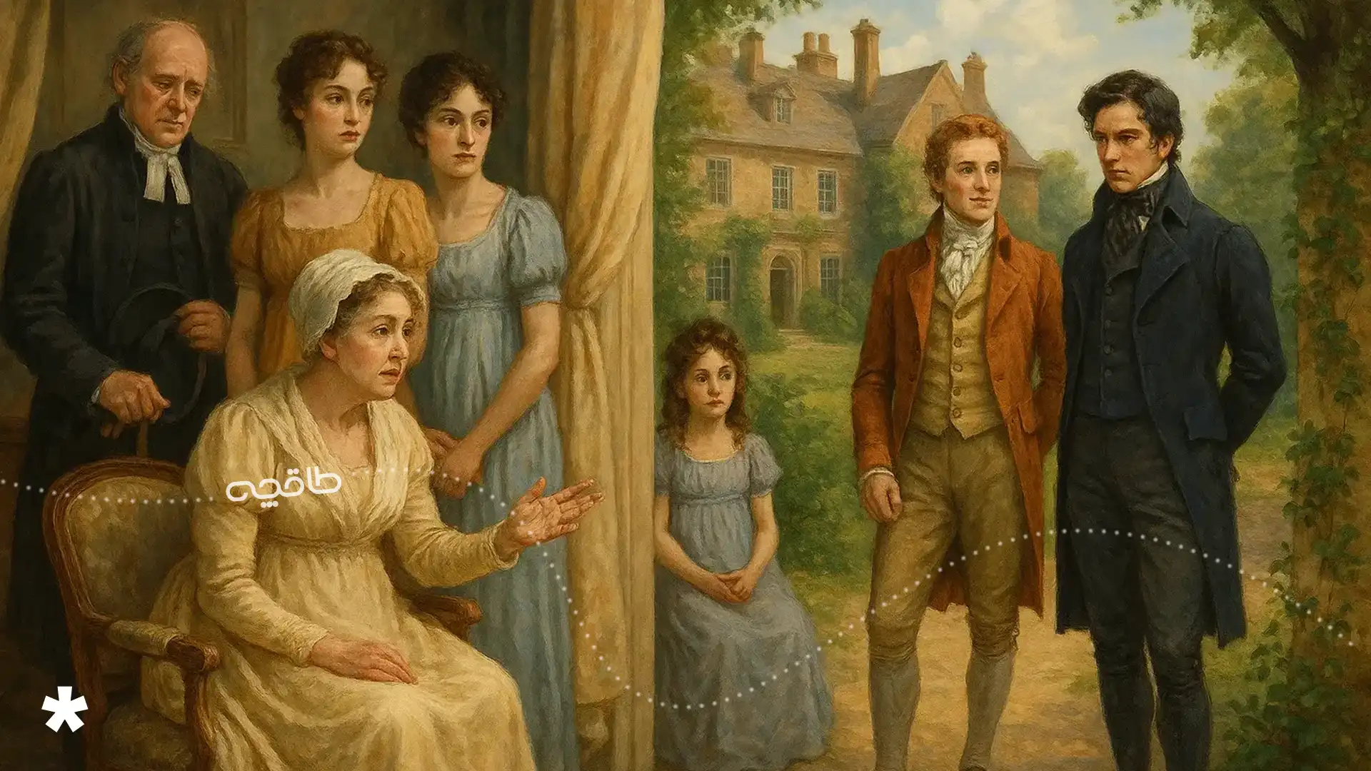 تصویر شخصیت های غرور و تعصب