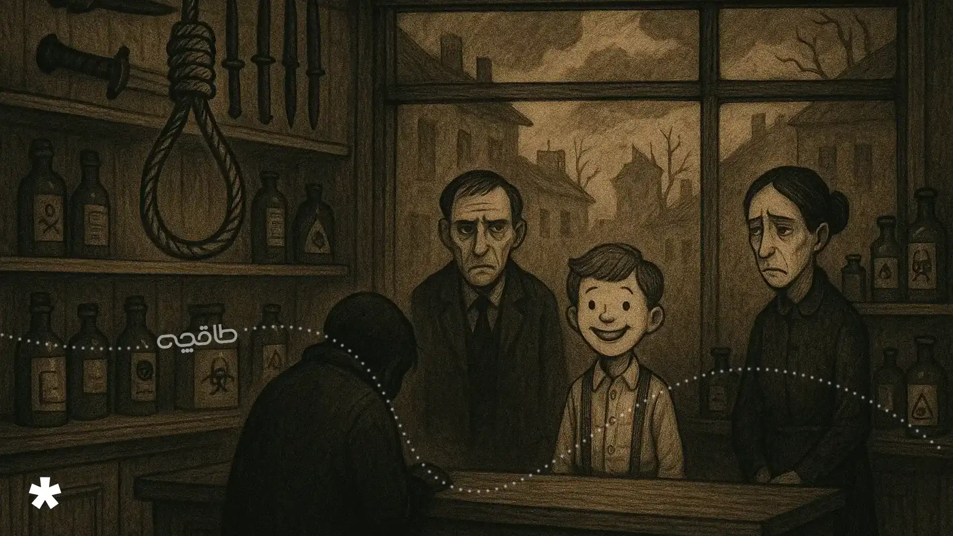 داستان مغازه خودکشی